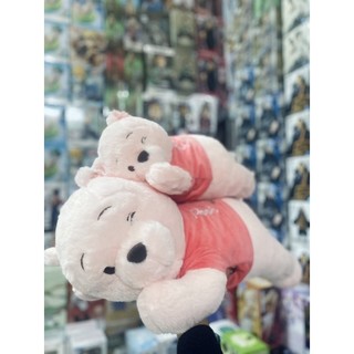 Gấu pooh bông dáng nằm sz25-50cm