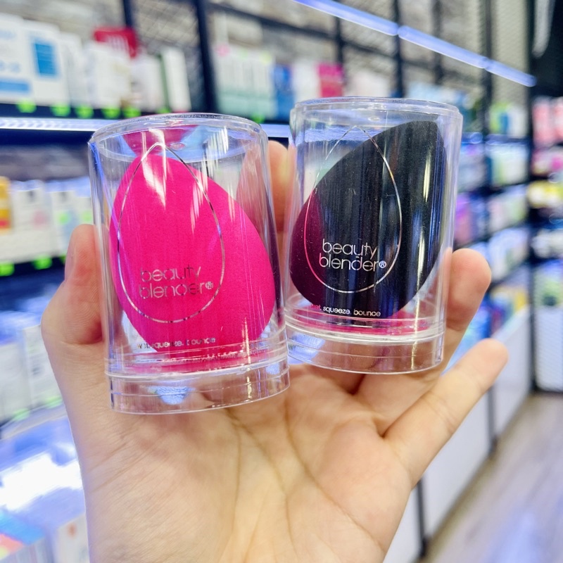 Mút Tán Nền Chuyên Nghiệp BEAUTY BLENDER Orginal Makeup Sponge (Màu Ngẫu Nhiên Đen/Hồng)