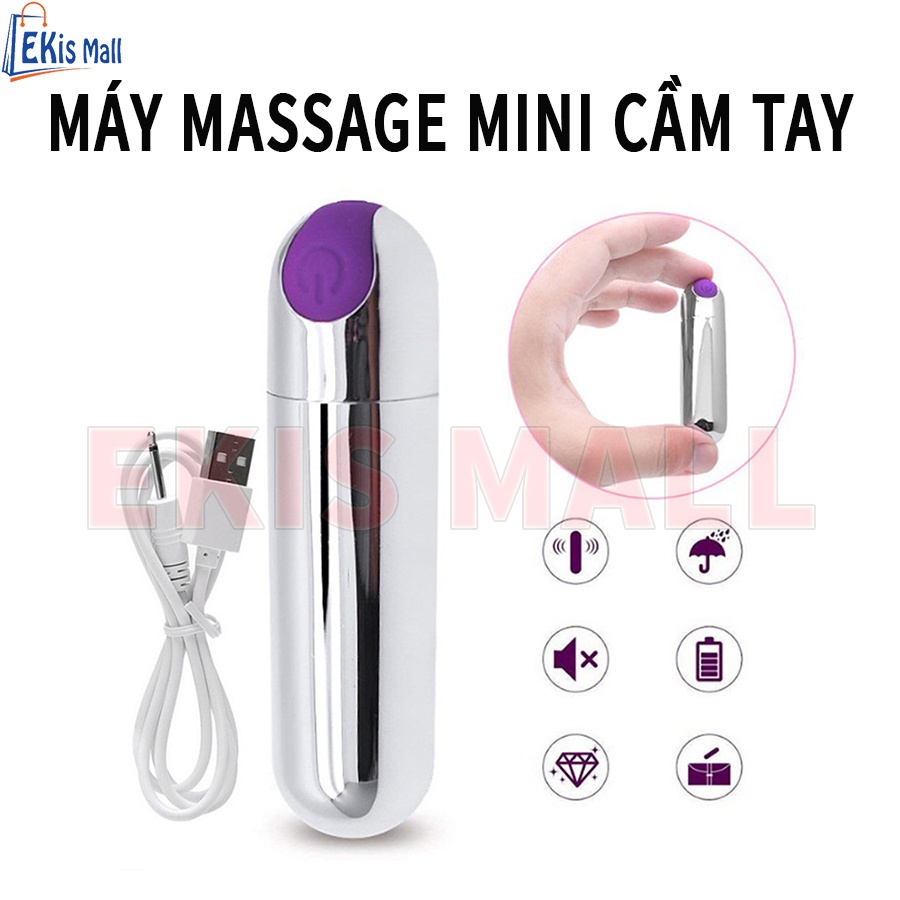 Máy massage cho mắt mini 10 chế độ cầm tay