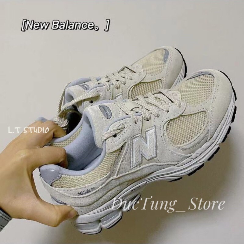 GIÀY Sneaker NEW.BALANCE 2002R CREAM KEM NHẠT LAI AU [ FULL BOX + FREE SHIP ]
