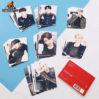 Set 8 tấm ảnh lomo card jk jimin v nhóm bts love yourself