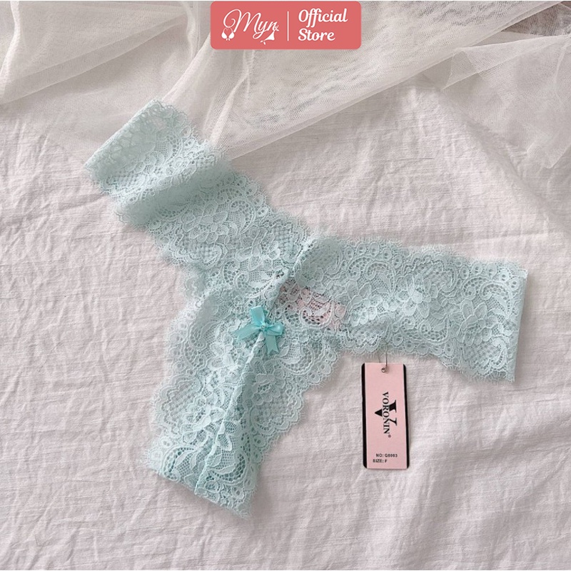 QUẦN LỌT KHE REN MỀM MỊN CHỮ T SANG CHẢNH GỢI CẢM