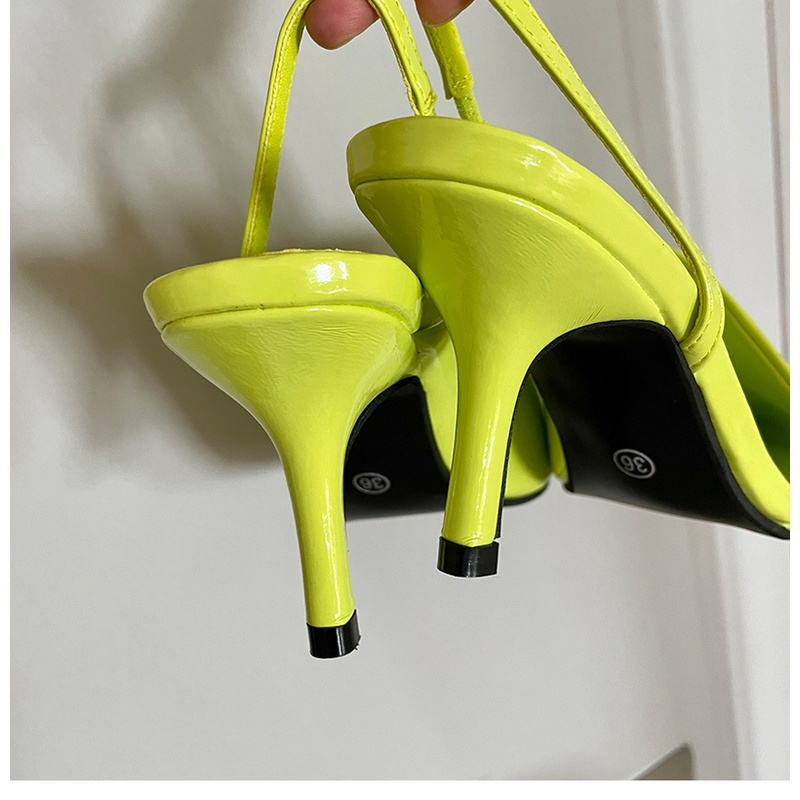 Giày Cao Gót Mũi Nhọn Phong Cách Âu Mỹ Thời Trang 2023 Cho Nữ