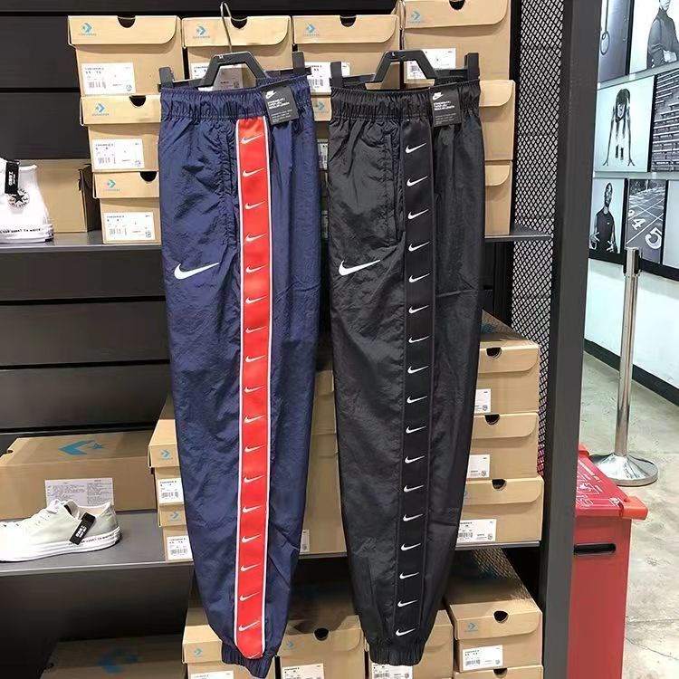 Quần Thể Thao Thêu Logo Nike2022 Chống Gió Thời Trang Cho Nam Và Nữ CD0422