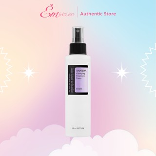 [Chính Hãng Cận Date T6/24] COSRX Nước Hoa Hồng AHA/BHA Làm Sáng Da Giảm Mụn Clarifying Treatment Toner 150ml