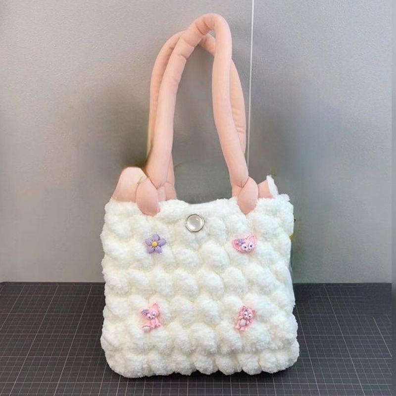 Bộ Túi Xách Dệt Tay DIY Xinh Xắn Cho Bạn Gái