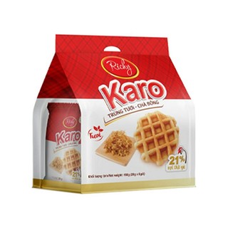 Bánh Karo chà bông sợi gà túi 6 gói