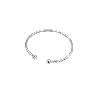 Vòng Tay Mạ Bạc Đơn Giản Cá Tính