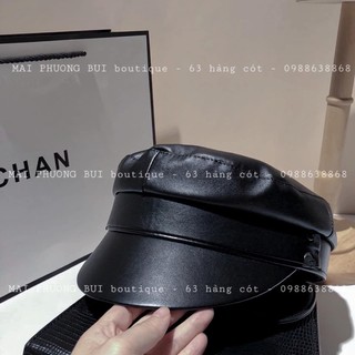 Mũ kepi đai da mai phương bùi