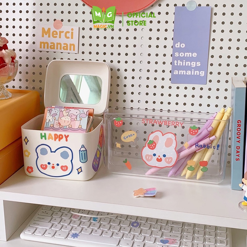 Sticker Hình Dán Cute Trang Trí Sổ MAGIC Nhãn Dán Mũ Bảo Hiểm, Điện Thoại, Máy Tính, Laptop, Bình Nước Dễ Thương S1
