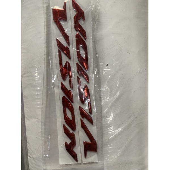 Tem nổi sườn xe Vision 2015 2017, tem cánh chim honda nổi !