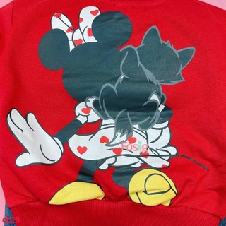 Set Đồ Bộ Dài Bé Gái HM - Đỏ Minnie