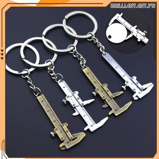 Móc khóa thước cặp vecnê mini và móc khóa thước cặp vecnê mini cầm tay chính xác 1mm móc khóa quà tặng keyfob bri
