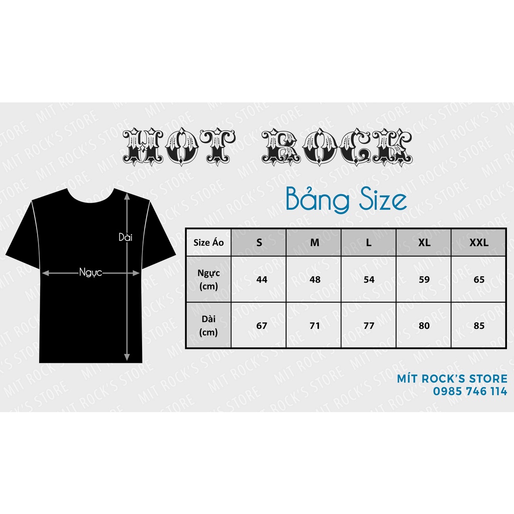 Áo Slipknot - Rock band tee - Áo Rock - Size S, M, L, XL, XXL - Áo Thái Lan