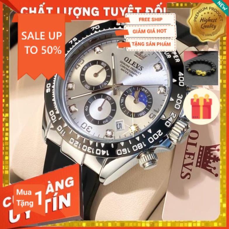 Đồng hồ nam chính hãng Olevs 2875 phát sáng chống nước Rolex,BH 12 tháng