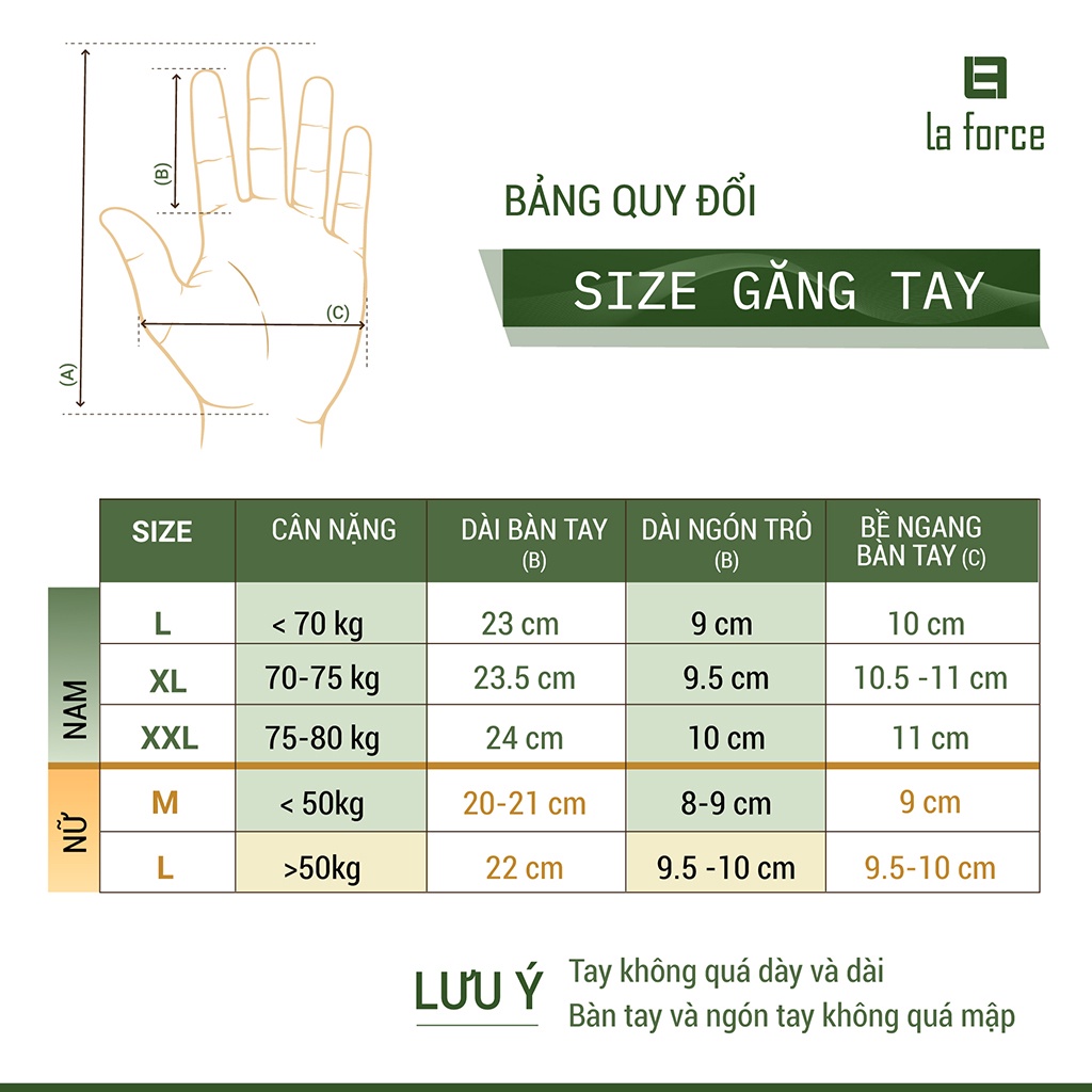 Găng tay da cừu nam LAFORCE thời trang GTLACUNA-19-D