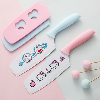 Bộ dao thớt Doraemon, Hello Kitty 7 món