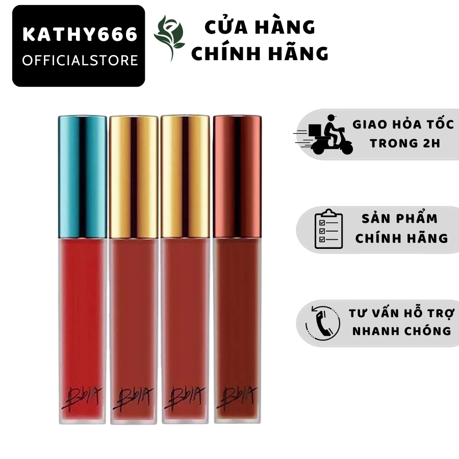 Son Tint Dạng Kem Bbia Màu Đỏ Nâu 25 và màu 38,2,12/black rouge a12 a6 A26 a31 a32 a37cm07
