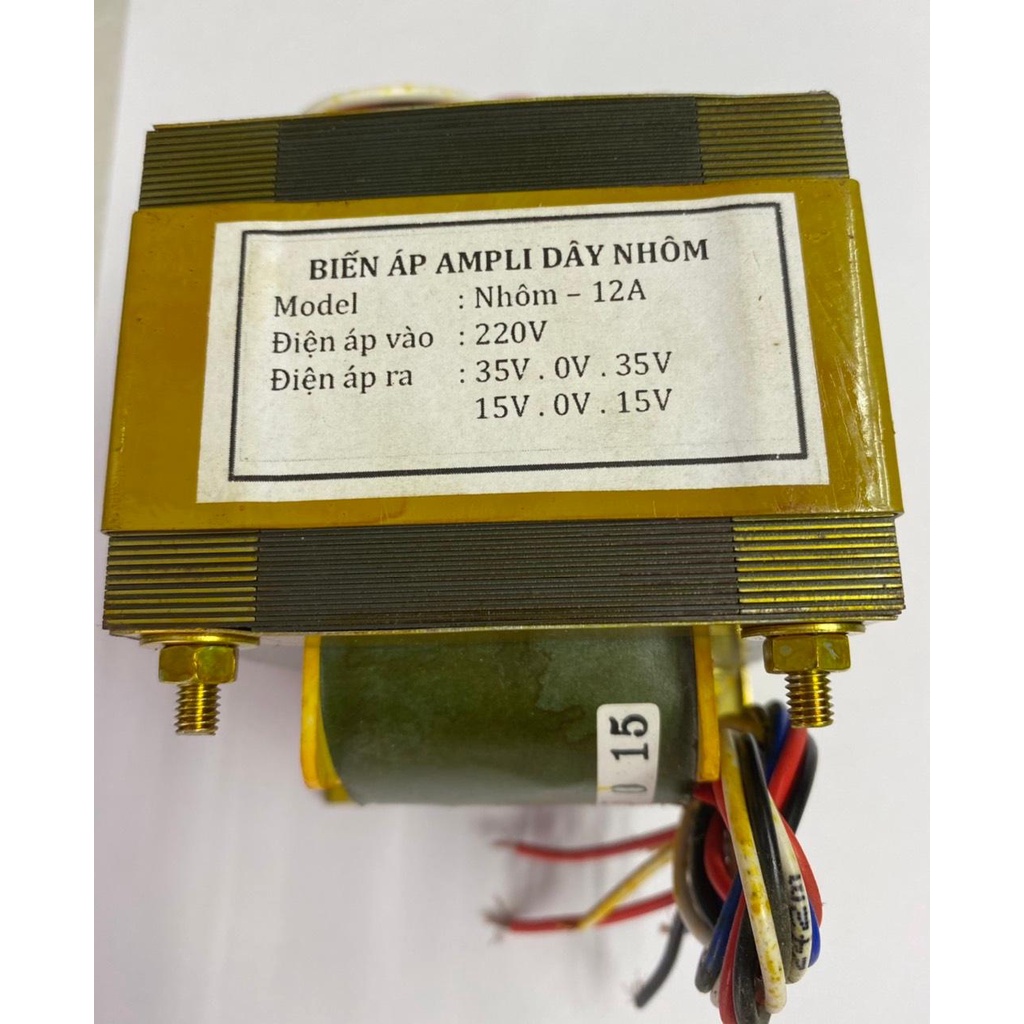 Biến áp Ampli 12A 35V đôi 100% Dây đồng LinhKien HD