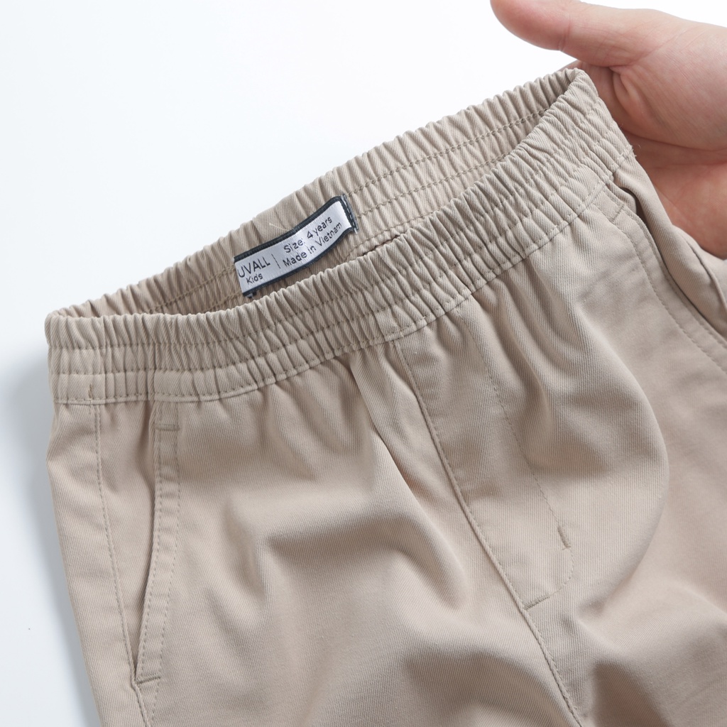 Quần Ống Suông Khaki cho Bé