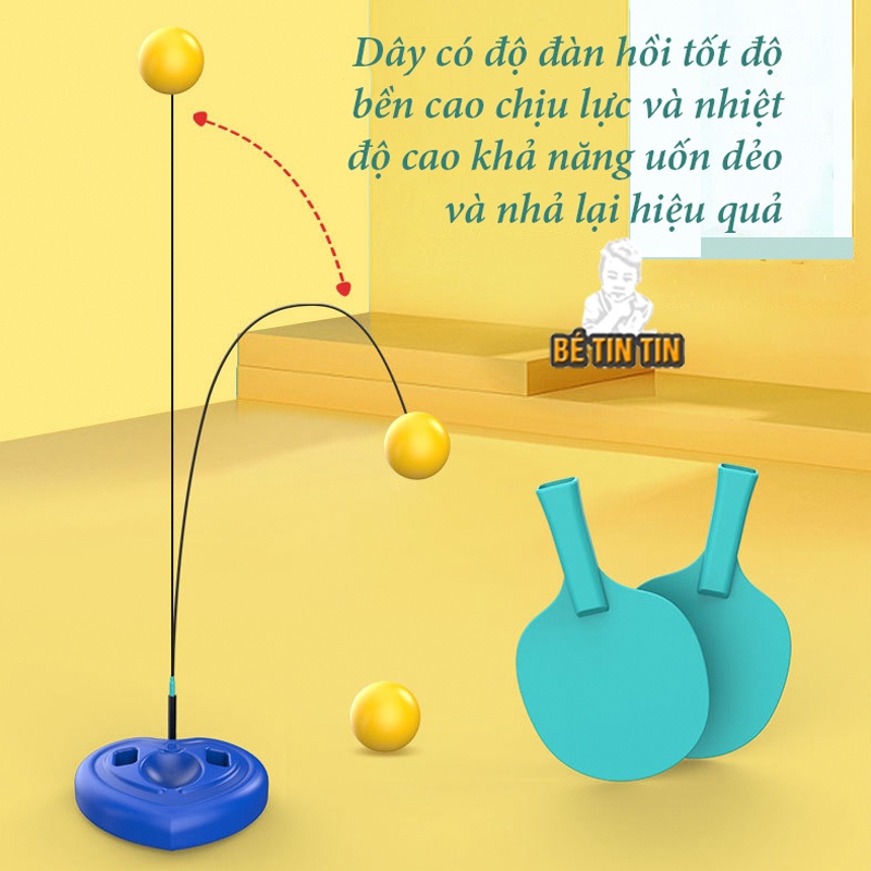 Đồ chơi đánh bóng bàn giúp phát triển khả năng phản xạ cho bé - Đồ Chơi TinTin