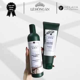Bộ Dầu Gội Xả Gừng Weilaiya Dầu Gội Đầu Tinh Chất Gừng Kích Thích Mọc Tóc Weilaiya Ginger
