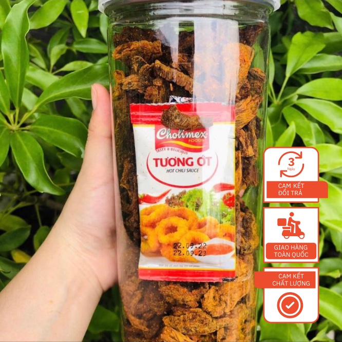 Khô Bò Vụn Giòn nhí Lon 400gr