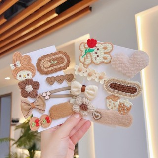 Set 8-10 kẹp tóc phong cách Hàn Quốc xinh xắn, đáng yêu