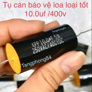 Tụ cản bảo vệ loa loại tốt , 10.0uf /400v , giá 2 con 100k