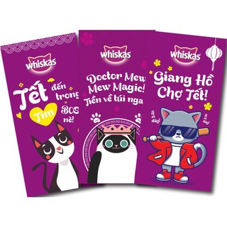 [Pet Gift] - [Quà tặng không bán] Bộ bao lì xì thương hiệu Whiskas + Pedigree (bộ 6 cái)