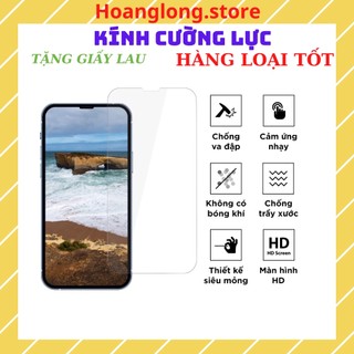 Kính Cường Lực Iphone 2.5D dành cho các dòng iphone 4g đến 13 pro max