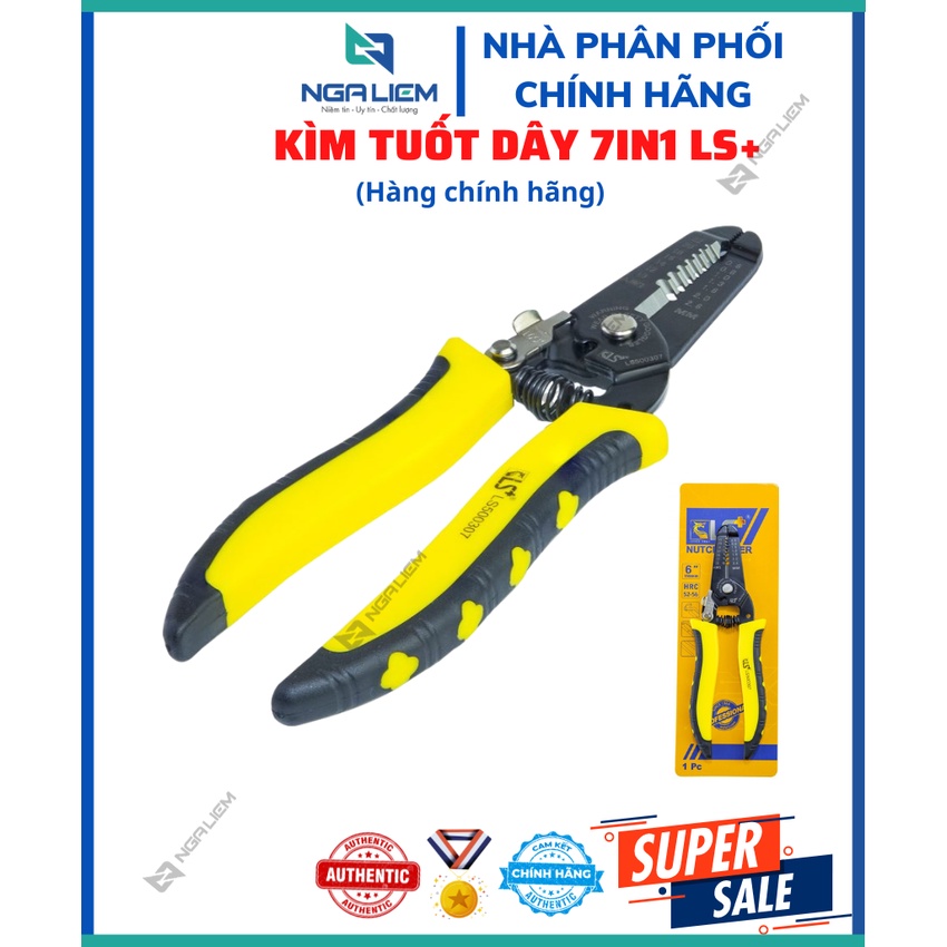Kìm Tuốt Dây 7in1 - 307 LS+