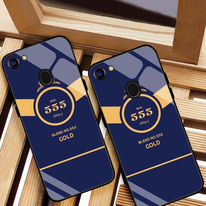 ỐP OPPO F7, F5, F5 YOUTH HÌNH 555 LƯNG KÍNH CƯỜNG LỰC CAO CẤP