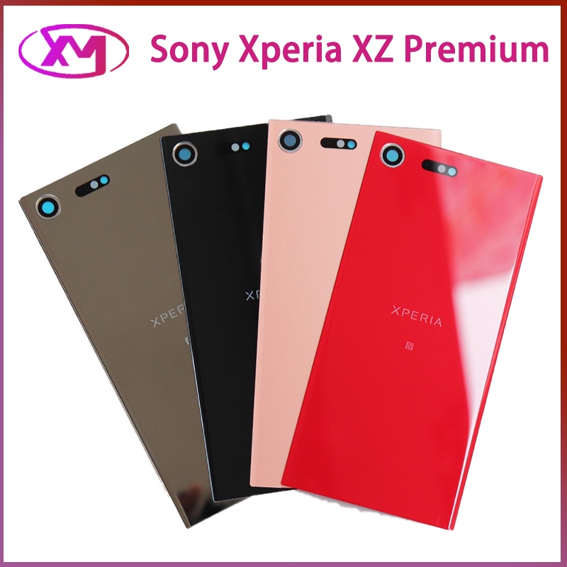 Nắp Lưng Sony Xperia XZ Premium G8141 G8142 Điện Thoại Bằng Kính Thay Thế Chuyên Dụng Cho