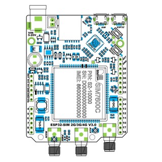 Bo mạch Wifi ESP32-S3 SIM7600CE-M1S