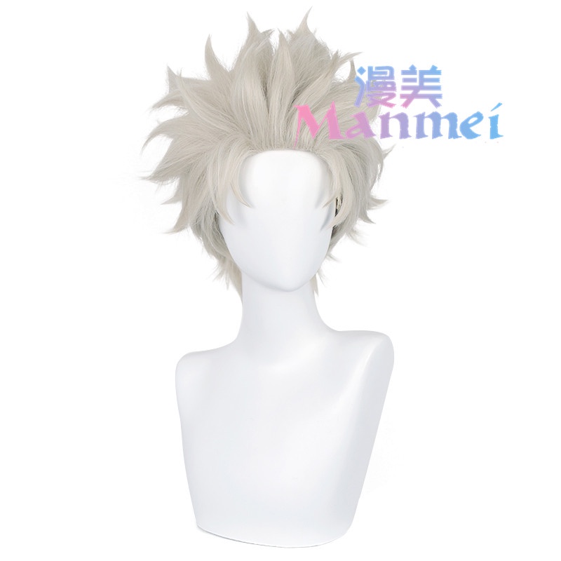 Bộ Tóc Giả Ngắn Cosplay Nhân Vật Jujutsu Kaisen Toge Inumaki