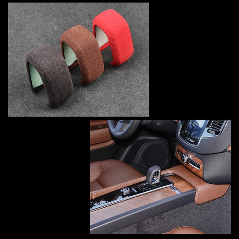 Vỏ Bọc Núm Gạt Cần Số Bằng Da Lộn Cho Volvo XC60 S90 XC90 S60 V60 XC40 V90CC 2022