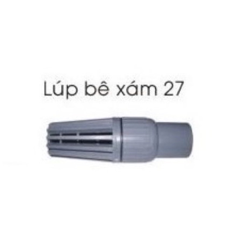 Lúp Bê 21, 27, 34, 42, 49, 60 xám nhựa PVC - Covipha