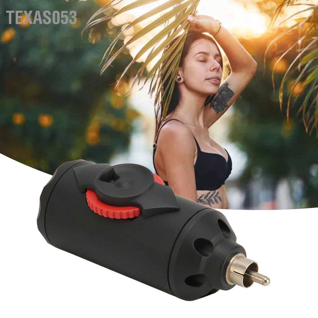 [Hàng Sẵn] Bộ Nguồn Điện - Pin Tích Điện Cho Máy Xăm / Bút Phun Xăm Không Dây 1200 MAh Hợp Kim 【Texas053】