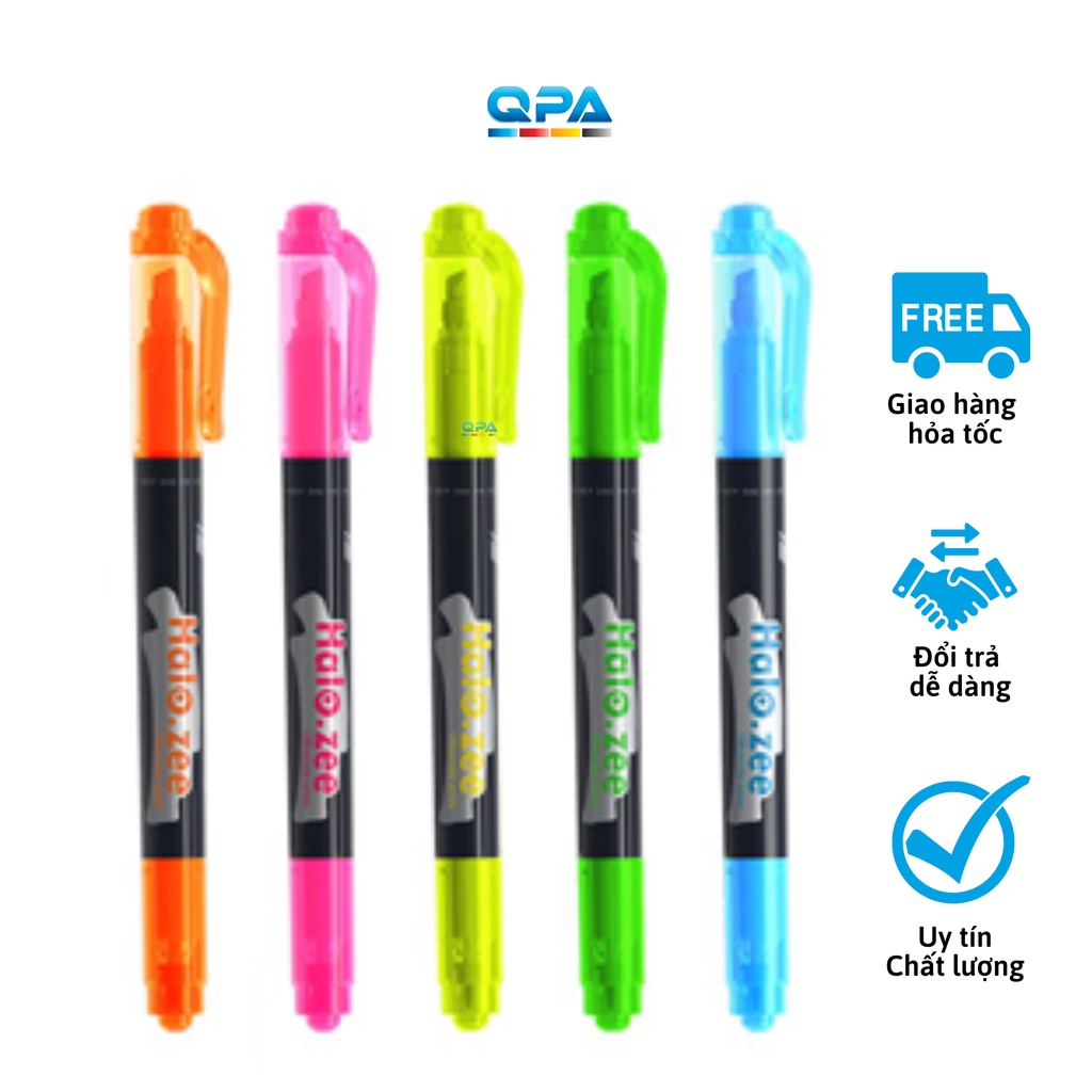 Bút dạ quang Thiên Long HL-03 bút 2 đầu highlight siêu đẹp