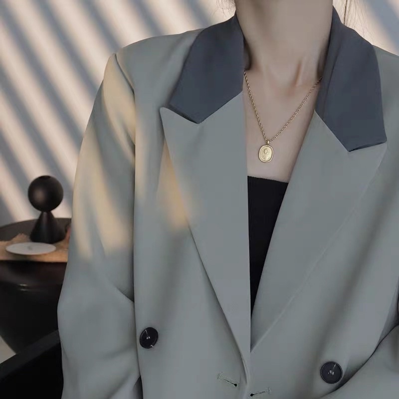 Nhiếu mẫu- Vòng cổ titan không rỉ hoa hồng gold-tulip