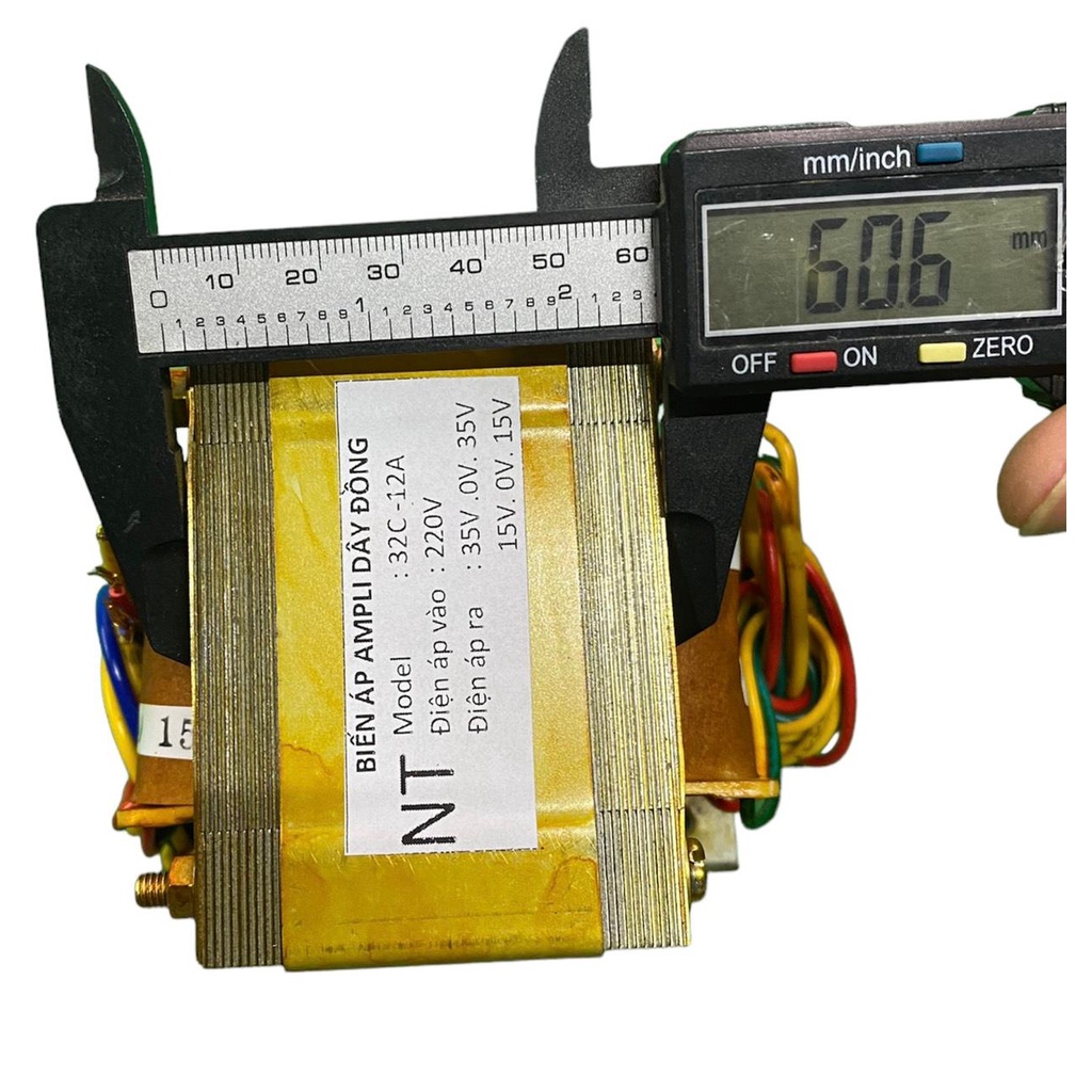 Biến áp Ampli 12A 35V đôi 100% Dây đồng LinhKien HD