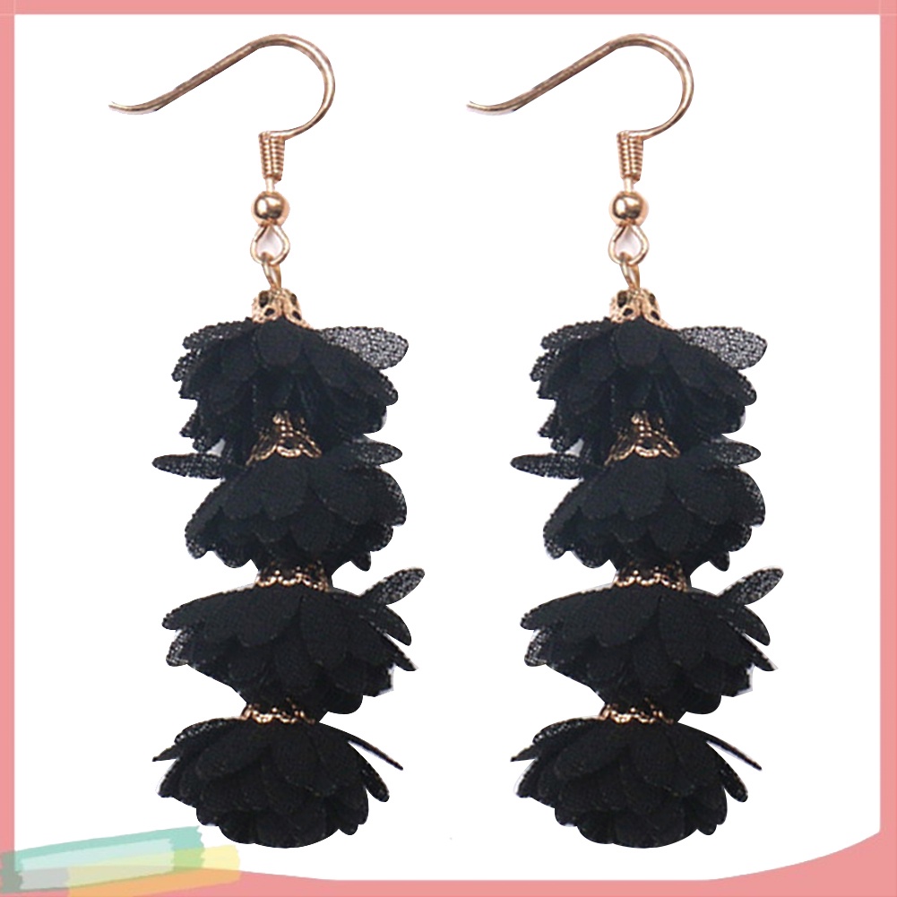 Hoa tai thiết kế phối tua kiểu Bohemian cho nữ