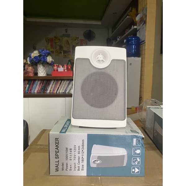 Loa hộp treo tường quán cafe, spa, shop