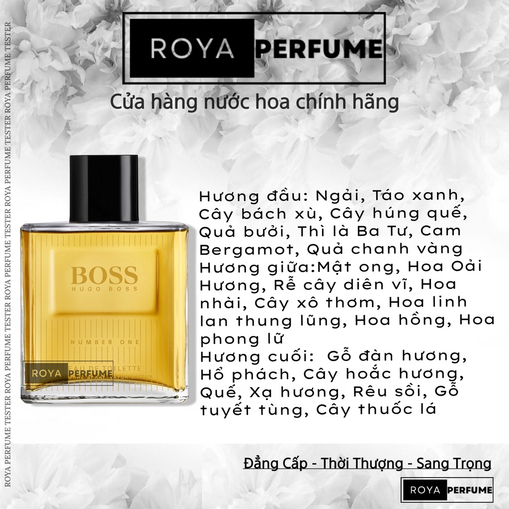 -𝑹𝑶𝑱𝑨- Nước Hoa Hugo Boss Number One EDT -𝑹𝑶𝑱𝑨-