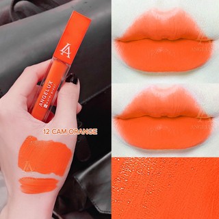 Son kem lì dolly super matte không chì màu cam sáng