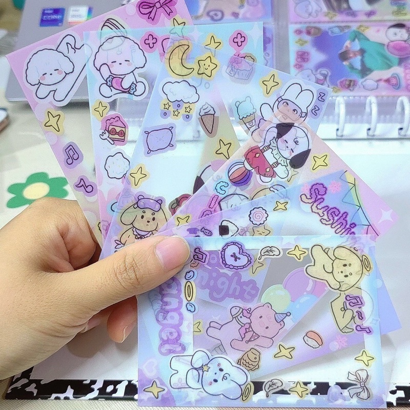 Set sleeve siêu cute_ Sleeve bảo vệ card