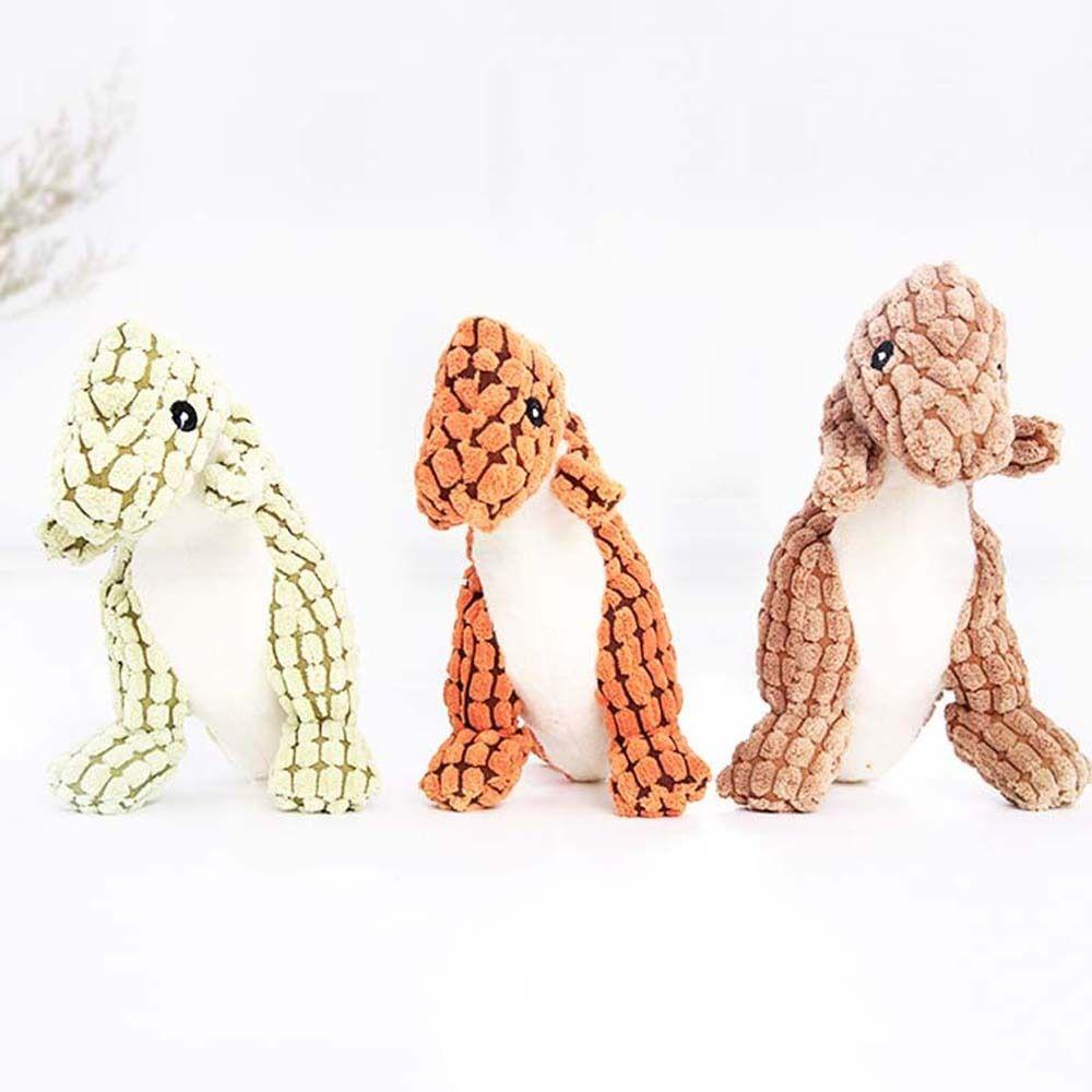 REBUY1 Đồ Chơi Nhồi Bông Hình Động Vật Hoạt Hình Cho Thú Cưng