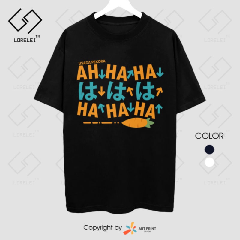 Áo thun Hololive Usada Pekora  ngắn tay