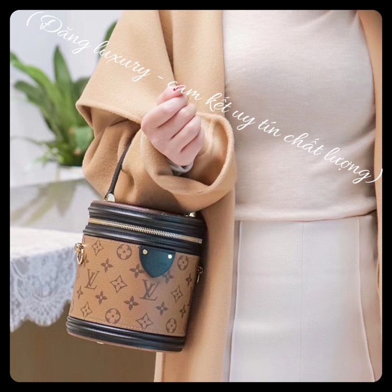 💎[Xưởng SALE - SIEU CAP CẬN AU] - LV CANES 17cm - Da bò & da canvas [Fullbox]